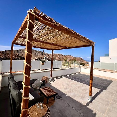 Dream Villa With Heated Pool, Rooftop & Ocean Views Mogán Buitenkant foto