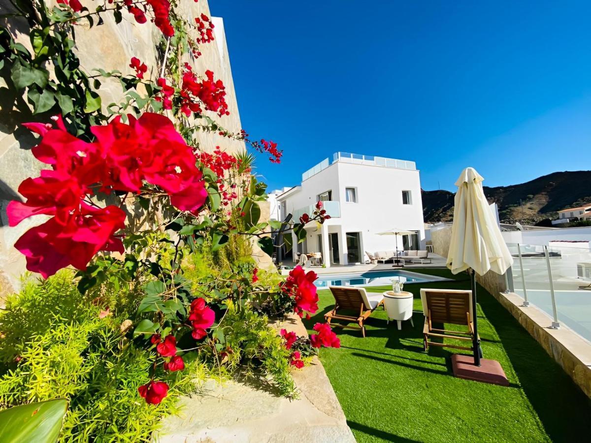 Dream Villa With Heated Pool, Rooftop & Ocean Views Mogán Buitenkant foto